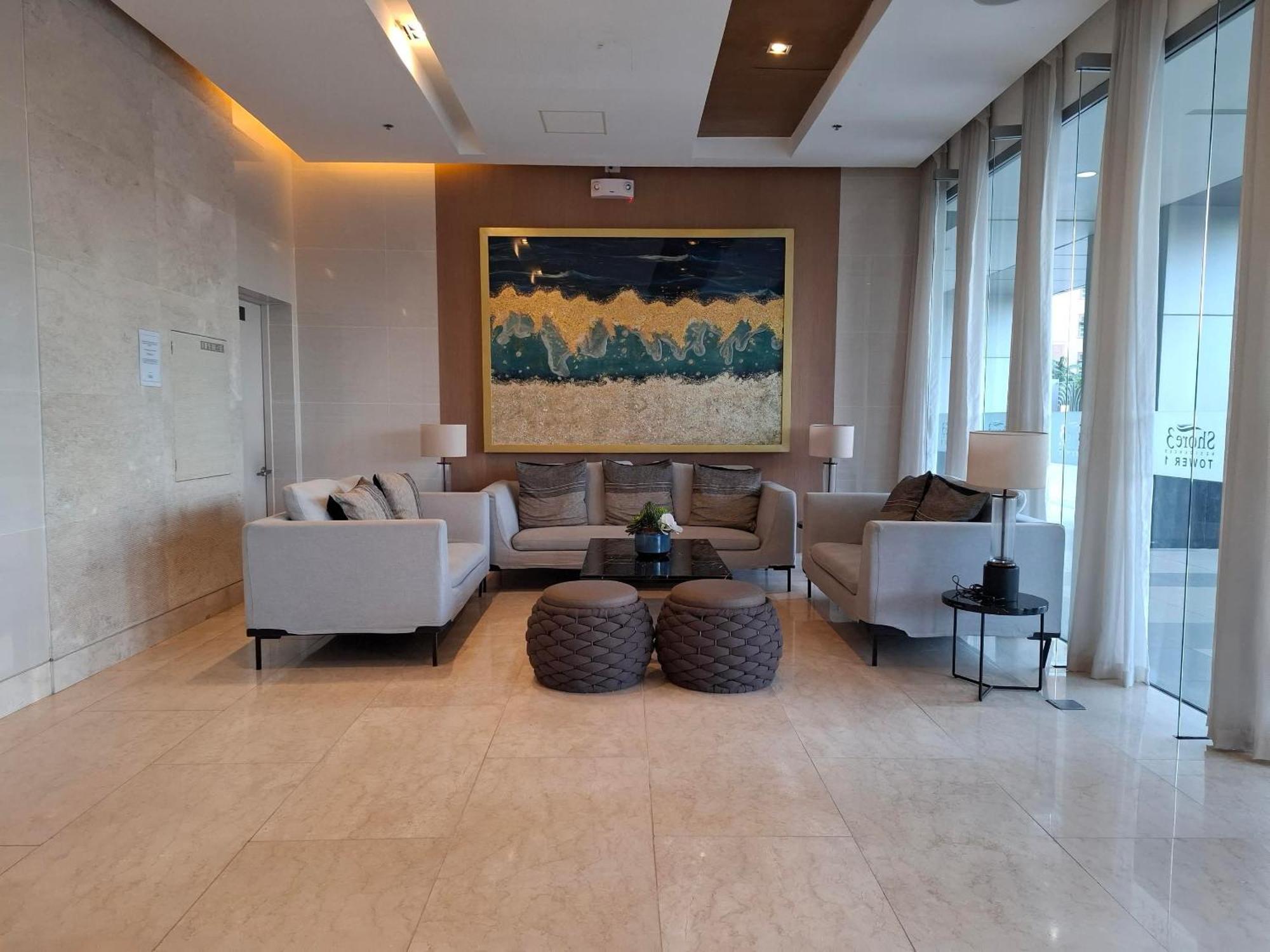 מנילה Shore 1 & 3 Residences Moa 1Br With Balcony By Darpm מראה חיצוני תמונה