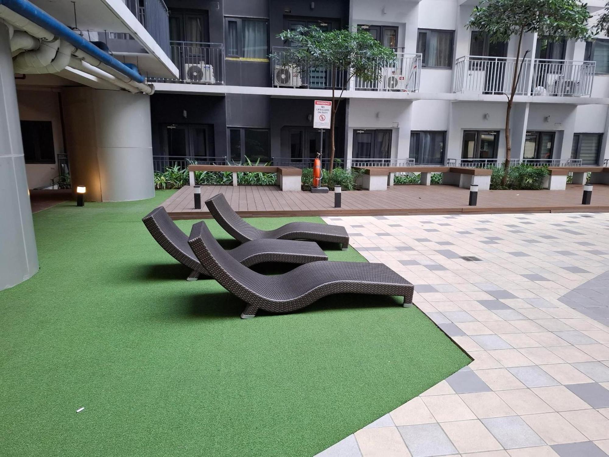 מנילה Shore 1 & 3 Residences Moa 1Br With Balcony By Darpm מראה חיצוני תמונה